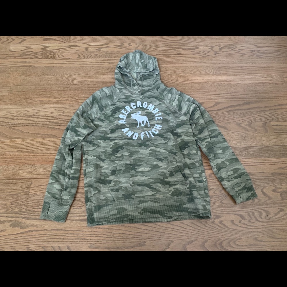 Abercrombie kids camo hoodie